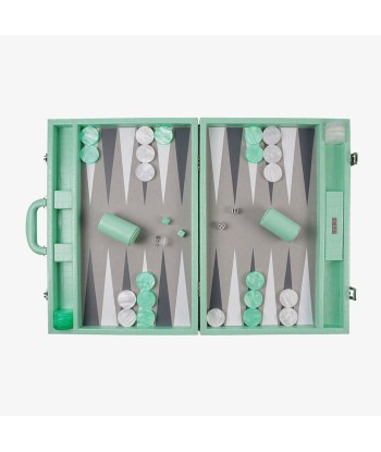 Mint Crocodile Backgammon - Large les ligaments