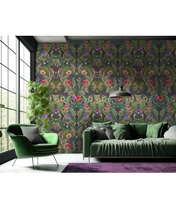 EXOTICA Black Wallpaper en stock