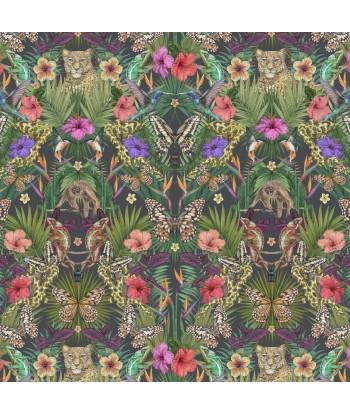 EXOTICA Black Wallpaper en stock