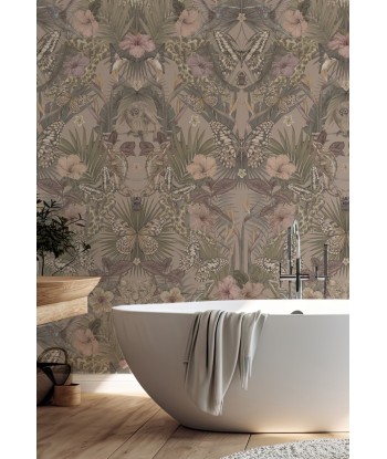 EXOTICA Dusty Rose Wallpaper votre