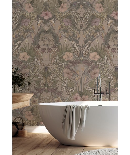 EXOTICA Dusty Rose Wallpaper votre