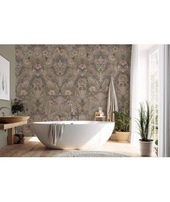 EXOTICA Dusty Rose Wallpaper votre