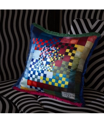 Color Games Mosaic Cushion rembourrage situé sous