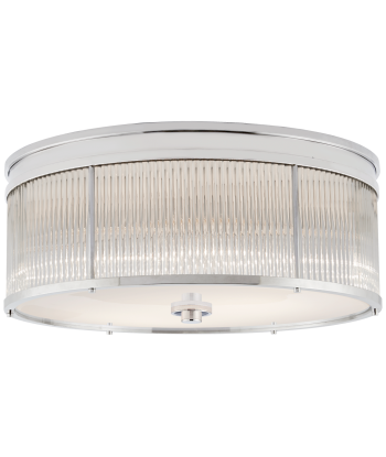 Allen Large Round Nickel Ceiling Light Le MVP de beaucoup