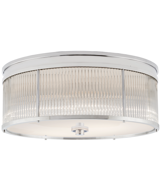 Allen Large Round Nickel Ceiling Light Le MVP de beaucoup