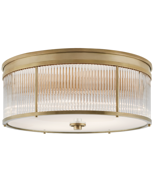 Allen Large Round Brass Ceiling Light suggérées chez