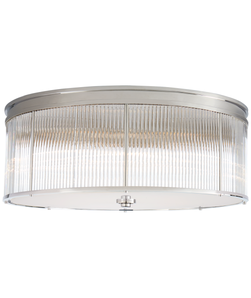 Allen Grande Round Nickel Ceiling Light Venez acheter