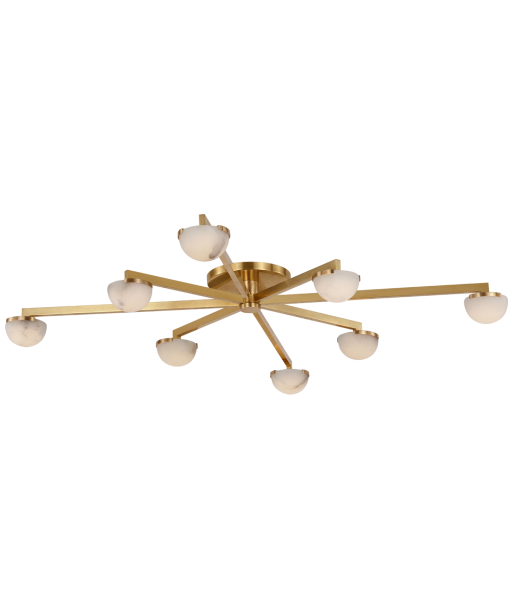 Pedra Large Brass Ceiling Light de France