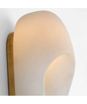 Melange Wall Lamp - Bronze and Alabaster pas cheres