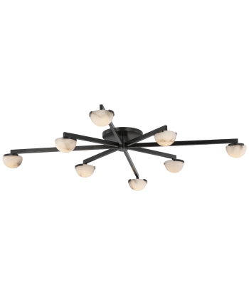 Pedra Large Brass Ceiling Light Amélioration de cerveau avec