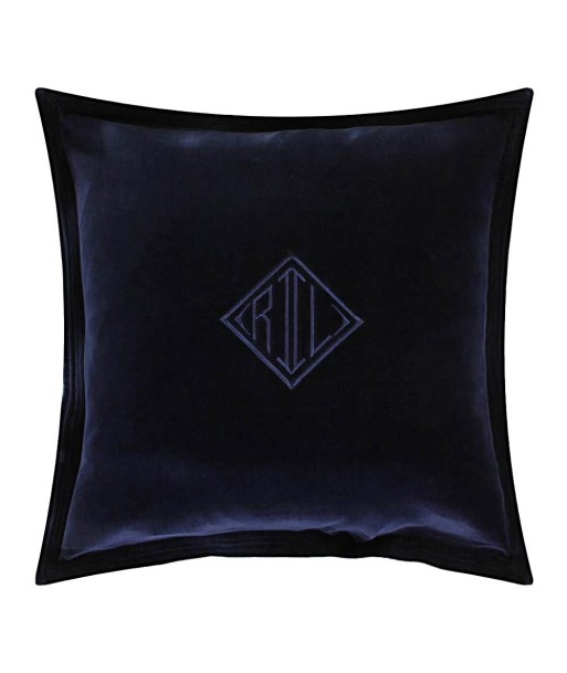 Coussin Velvet en Velours Bleu Marine meilleur choix