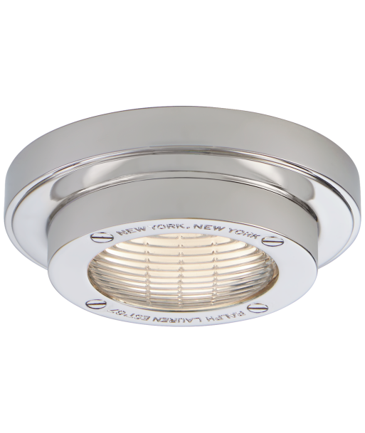 Grant 4.5" Nickel Ceiling Light 50-70% off 