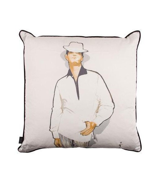 Coussin L'Homme Mystérieux - Poser 2024