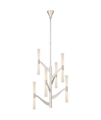 Brenta Medium Nickel Chandelier vous aussi creer 