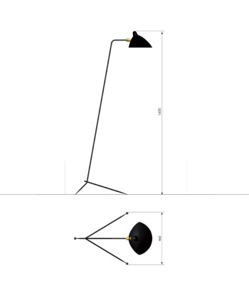 Lampadaire Droit acheter en ligne