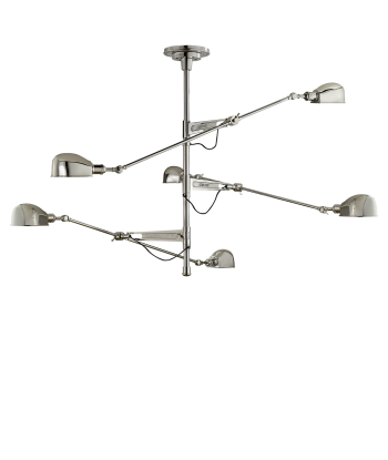 Chandelier RL '67 Extra Large Nickel le des métaux précieux