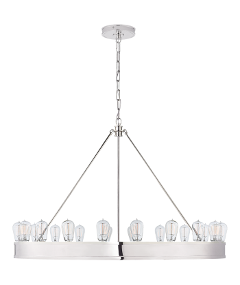 Chandelier Roark 40'' Nickel Toutes les collections ici