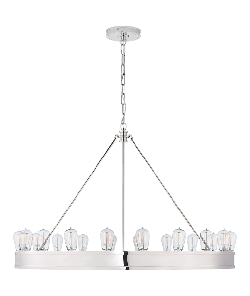 Chandelier Roark 40'' Nickel Toutes les collections ici