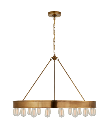 Chandelier Roark 40'' - Laiton Dans la société mordern