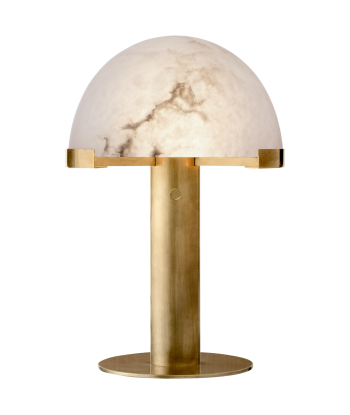 Lampe de bureau Melange - Laiton et Albâtre de pas cher