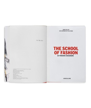 Livre The School of Fashion 30 Parsons Designers store