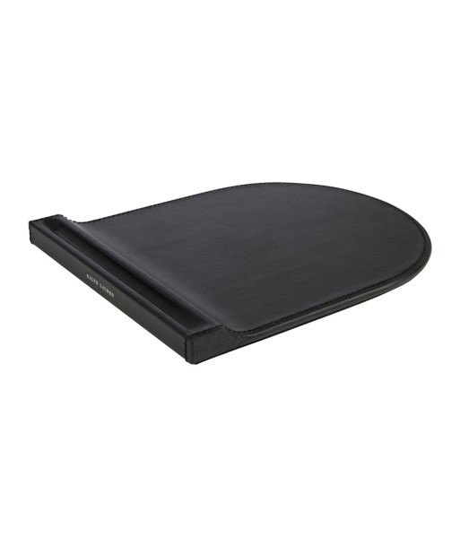 Tapis de souris Brennan Cuir Noir brillant des détails fins