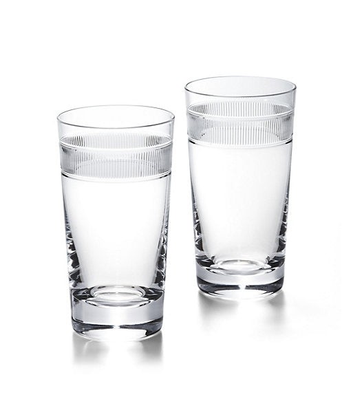 Set verres Langley Highball une grave pollution 