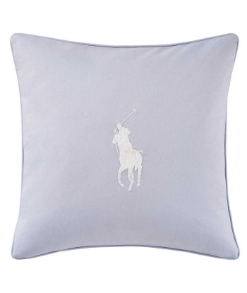 Coussin Bleu Crème Pony Blanc sur le site 