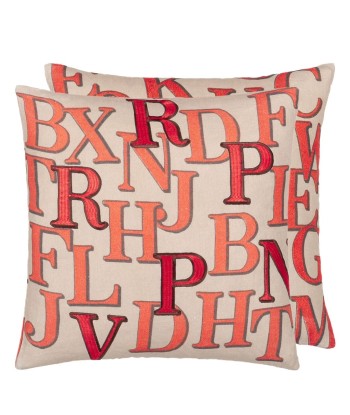 Coussin Alphabet Parchment d'Europe débarque