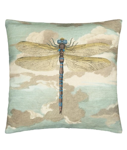 Coussin Dragonfly Over Clouds Sky Blue Vous souhaitez 