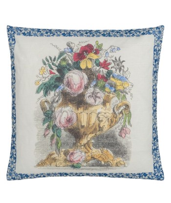 Coussin Flower Vase Parchment en stock