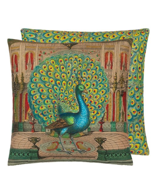 Coussin Peacock Emerald Venez découvrir notre 