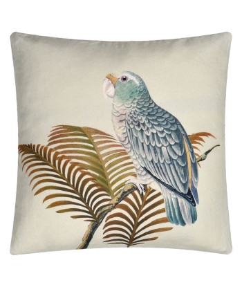 Coussin Parrot And Palm Parchment en stock