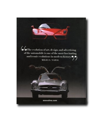 Livre Iconic: Art, Design, Advertising, and the Automobile la colonne vertébrale