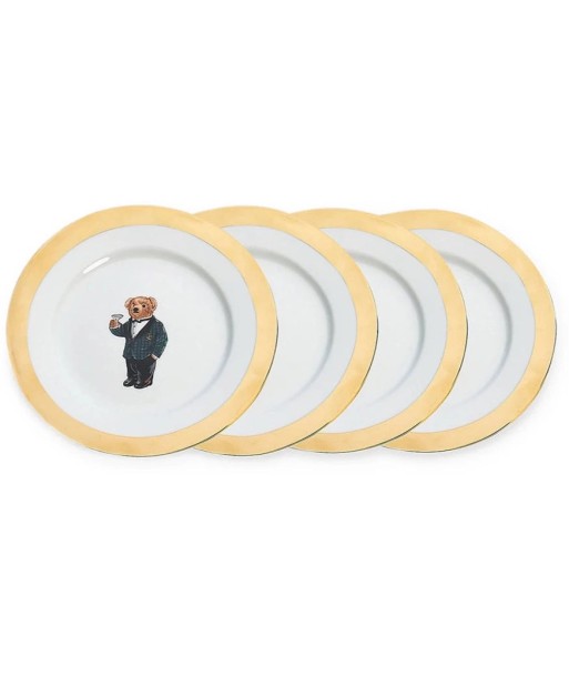 Assiettes à dessert Thompson Polo Bear (Set de 4) de votre