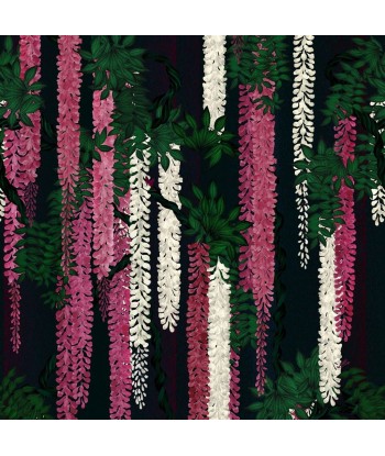 Papier Peint CL Wisteria Alba Magenta france