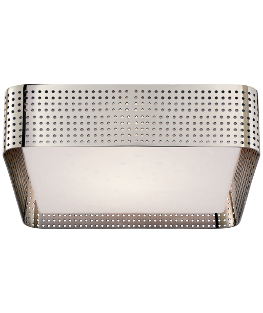 Precision Large Square Ceiling Light Nickel Par le système avancé 