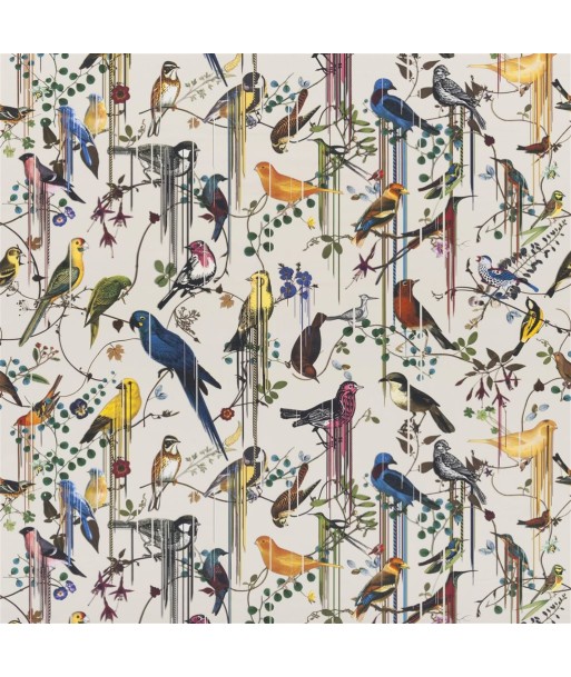 Tissu Birds Sinfonia Jonc solde