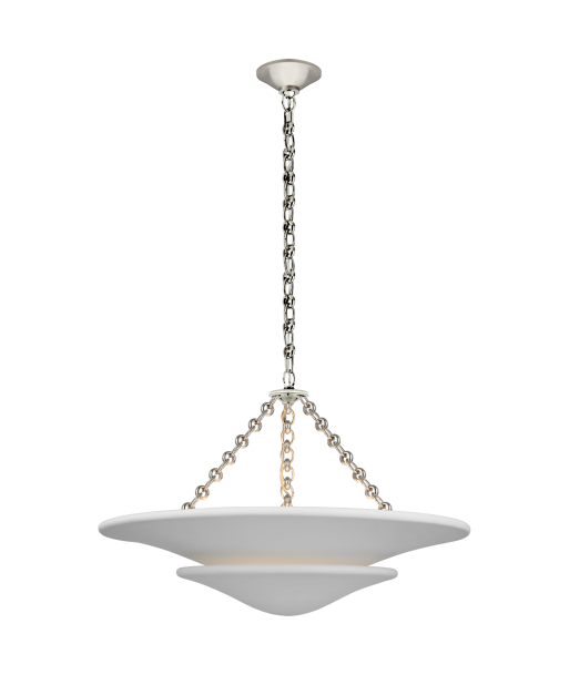 Mollino Medium Nickel Pendant Light prix