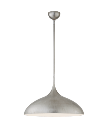 Agnes Large Leaf Pendant Light in Burnished Silver Le MVP de beaucoup