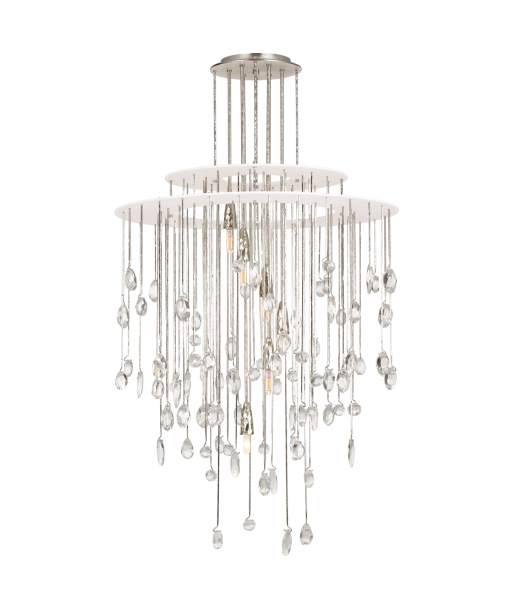 Hailee Medium Nickel Chandelier 50% de réduction en Octobre 2024