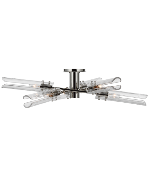 Casoria XL Nickel Ceiling Light vous aussi creer 