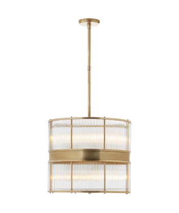 Allen Chandelier Large Brass solde