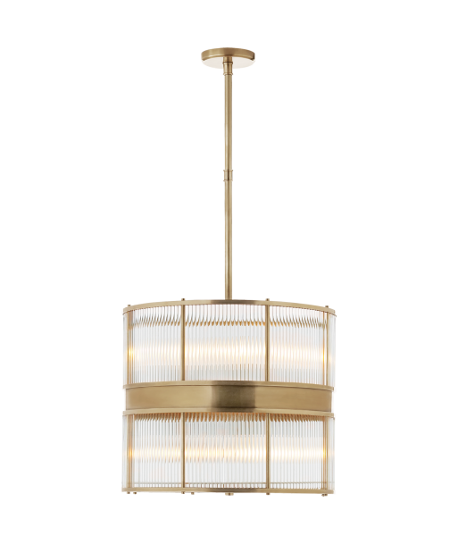 Allen Chandelier Large Brass solde