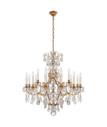 Antoinette Medium Brass Chandelier les ligaments