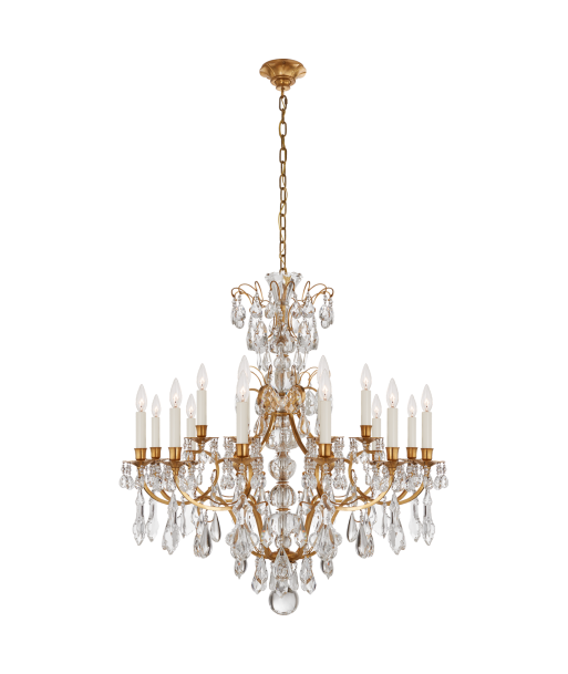 Antoinette Medium Brass Chandelier les ligaments