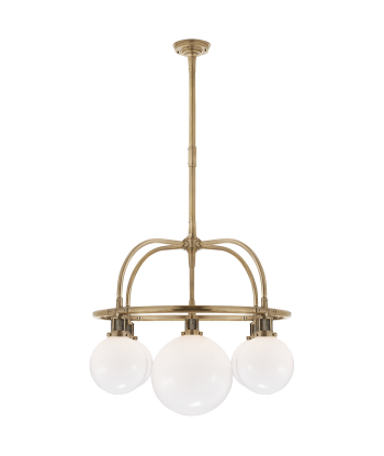 McCarren Single Brass Chandelier Comparez plus de prix