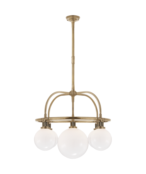 McCarren Single Brass Chandelier Comparez plus de prix