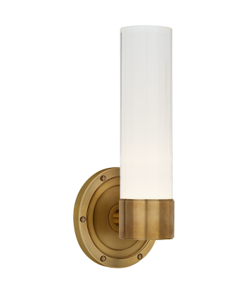 Jones Small Single Brass Wall Lamp Amélioration de cerveau avec