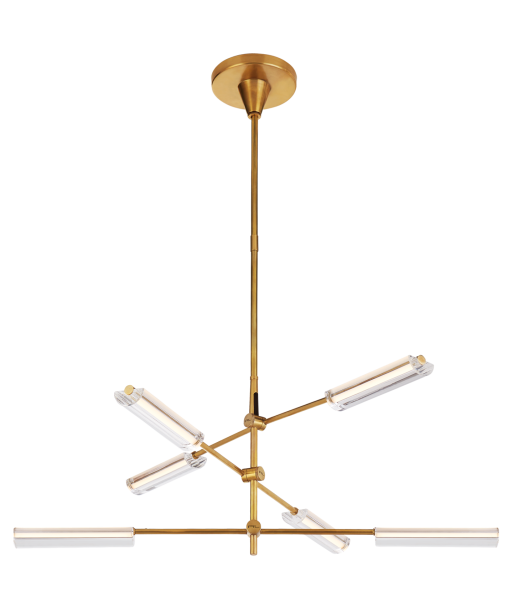 Daley Medium Brass Chandelier en ligne